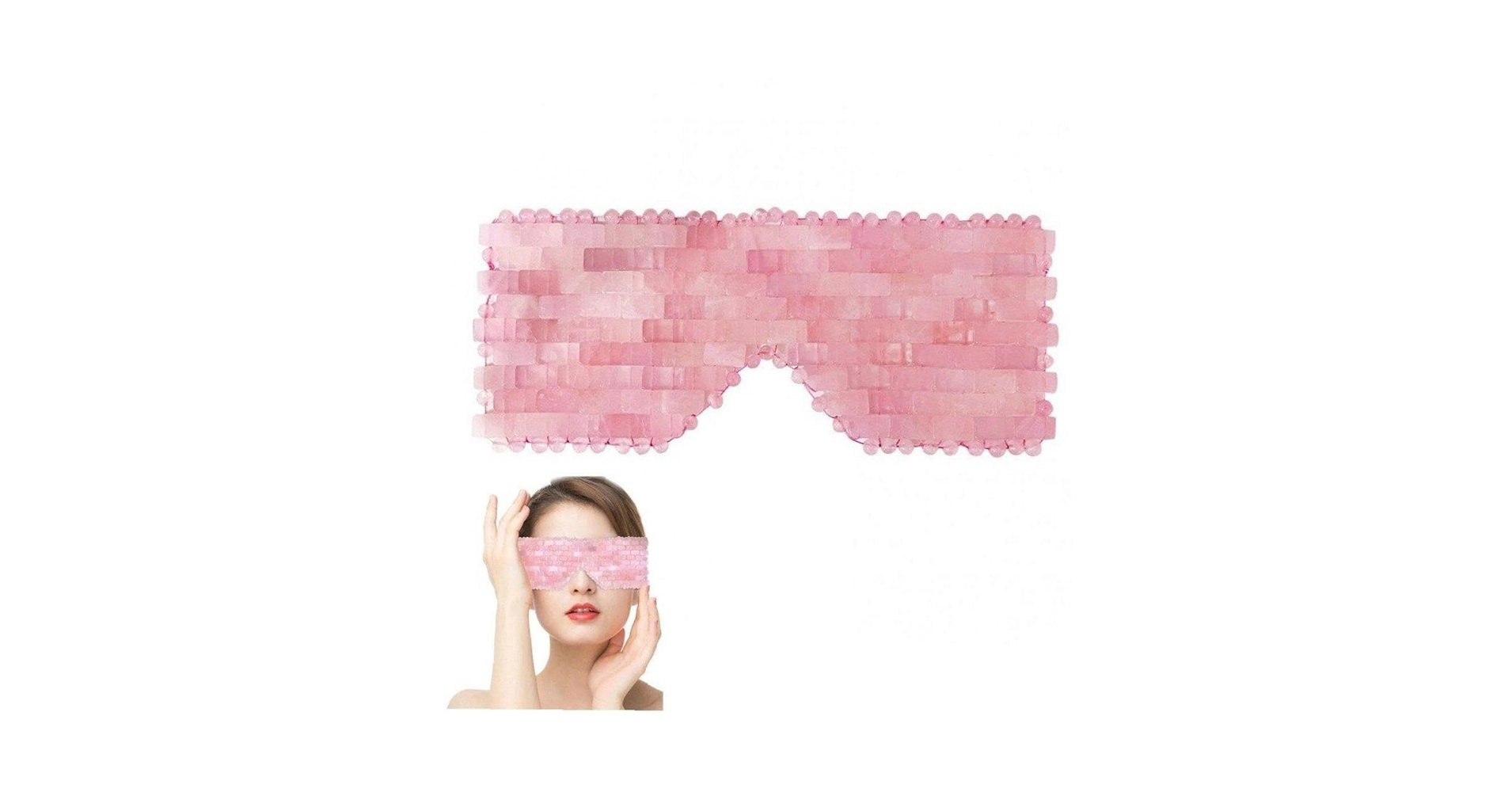 ローズクォーツアイマスク ローズクォーツアイマスク再入荷しました！！❣️ 本日販売再開